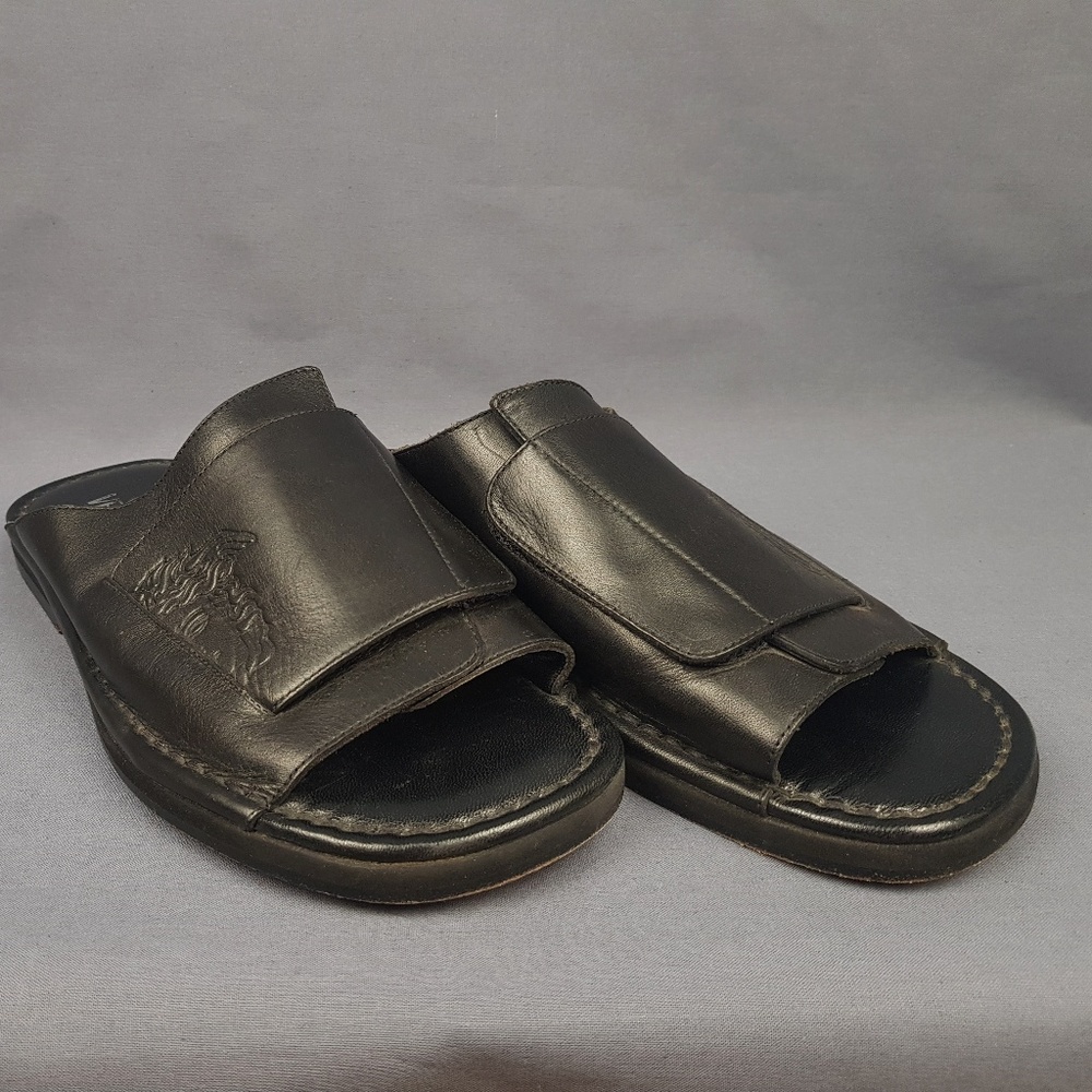 Gianni Versace Leather Sandals Men US 8.5
